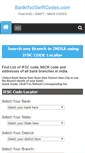 Mobile Screenshot of bankifscswiftcodes.com